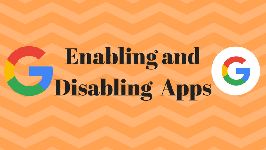 Enable and Disable Apps in G Suite