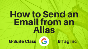 How to Send an Email from an Alias